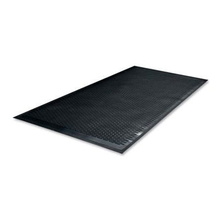 Sp Richards Genuine Joe Scraper Outdoor Mat 72"L X 48"W Black - GJO70467 GJO70467